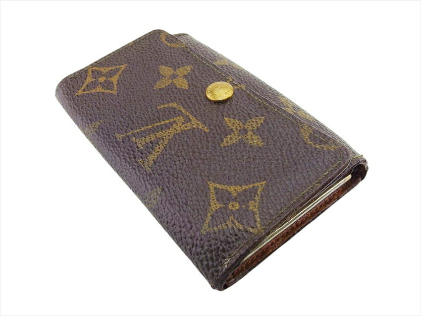 LOUIS VUITTON Key case Key holder M62630 Brown Multicles6