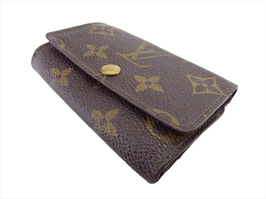 LOUIS VUITTON Key case Key holder M62630 Brown Multicles6