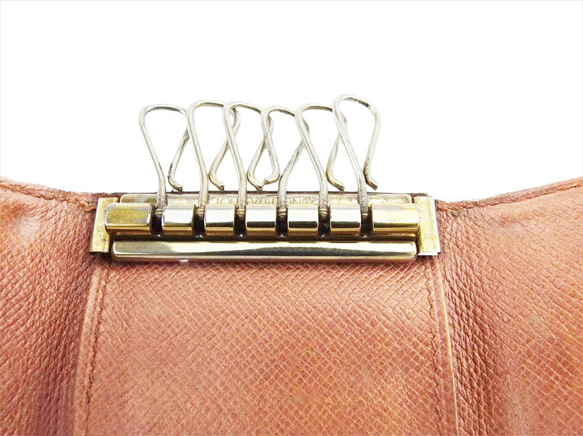 LOUIS VUITTON Key case Key holder M62630 Brown Multicles6