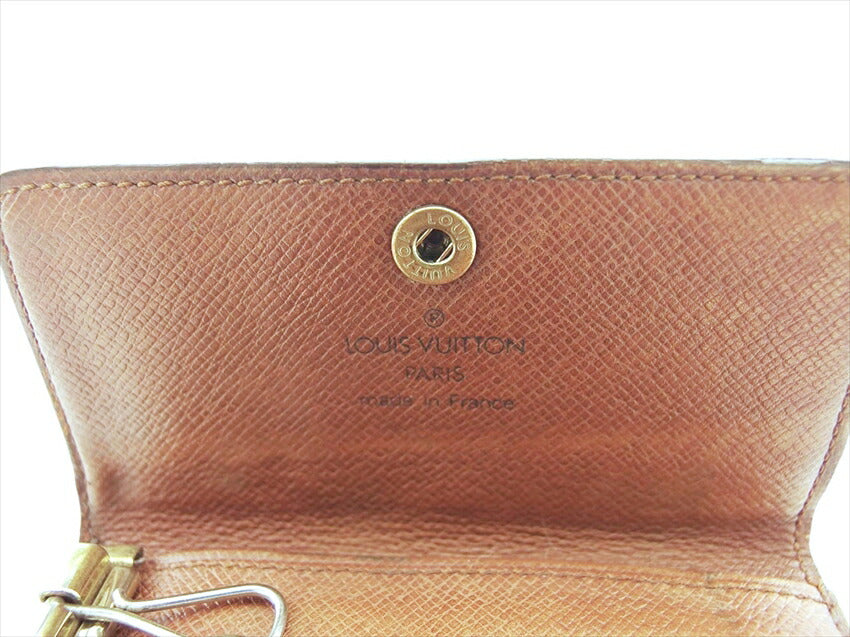 LOUIS VUITTON Key case Key holder M62630 Brown Multicles6