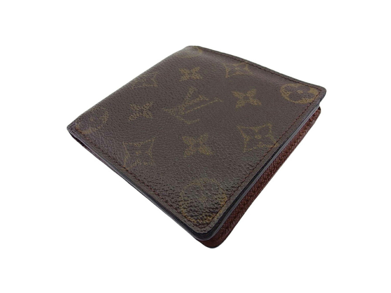 LOUIS VUITTON Bifold Wallet M61665 Brown beige Porte Billets Cartes Crdit Monet