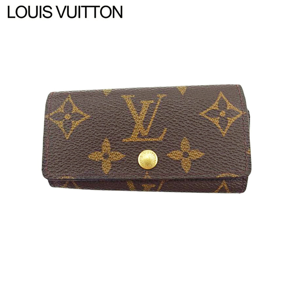LOUIS VUITTON Key case Key holder Brown
