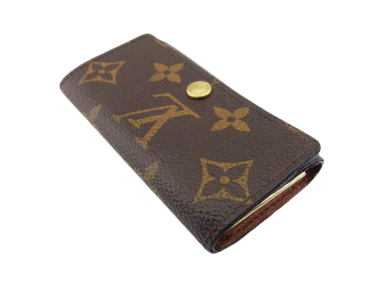 LOUIS VUITTON Key case Key holder Brown