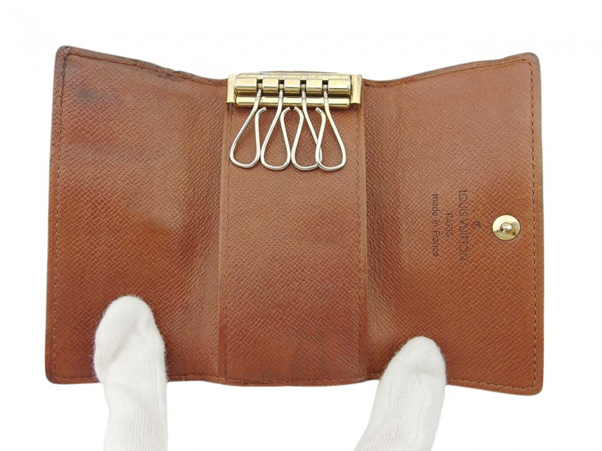 LOUIS VUITTON Key case Key holder Brown