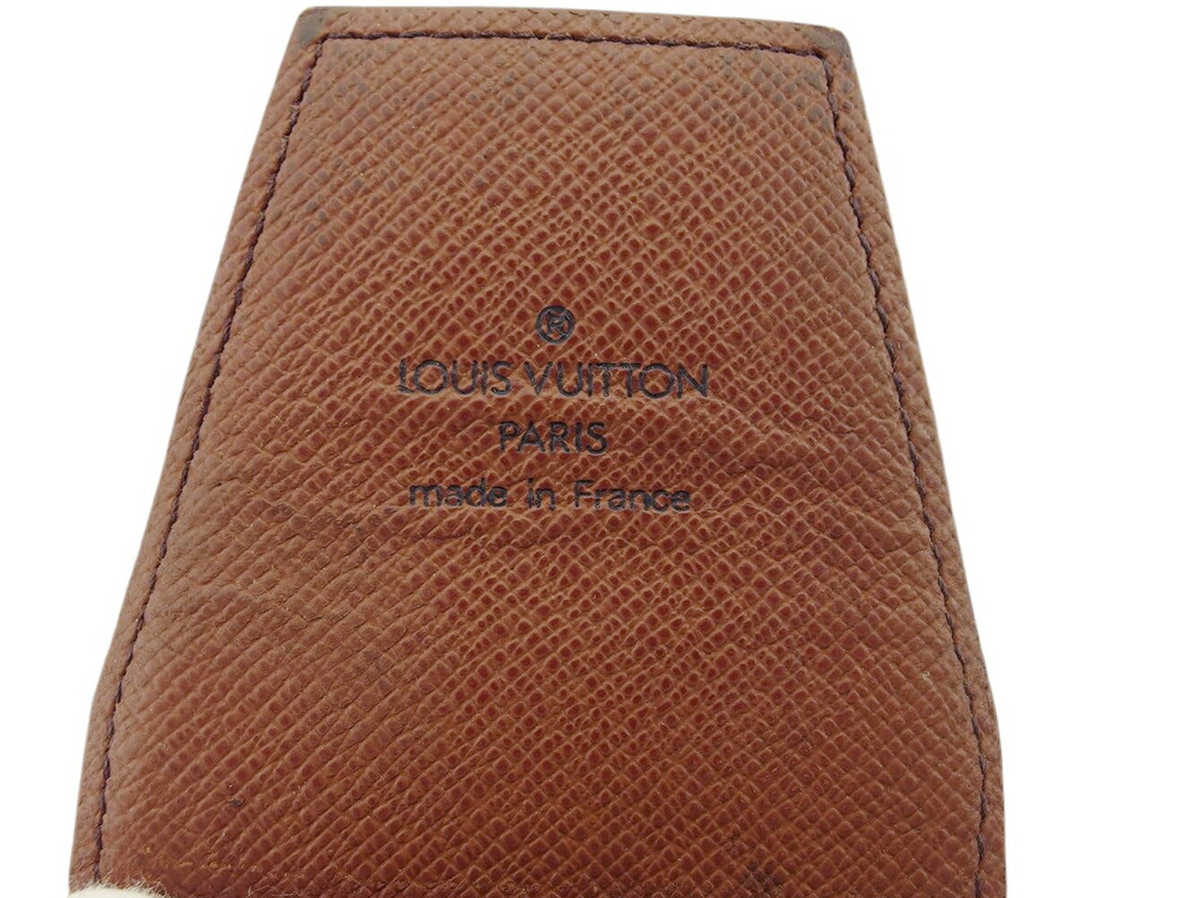 LOUIS VUITTON Cigarette case Brown light brown Etui