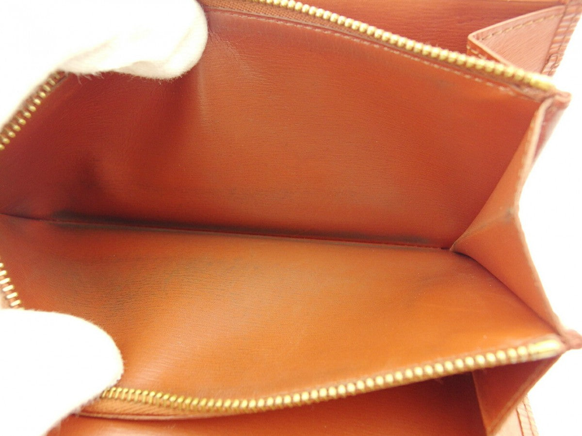 LOUIS VUITTON Long Wallet Purse light brown Pochette Porto Monécredi