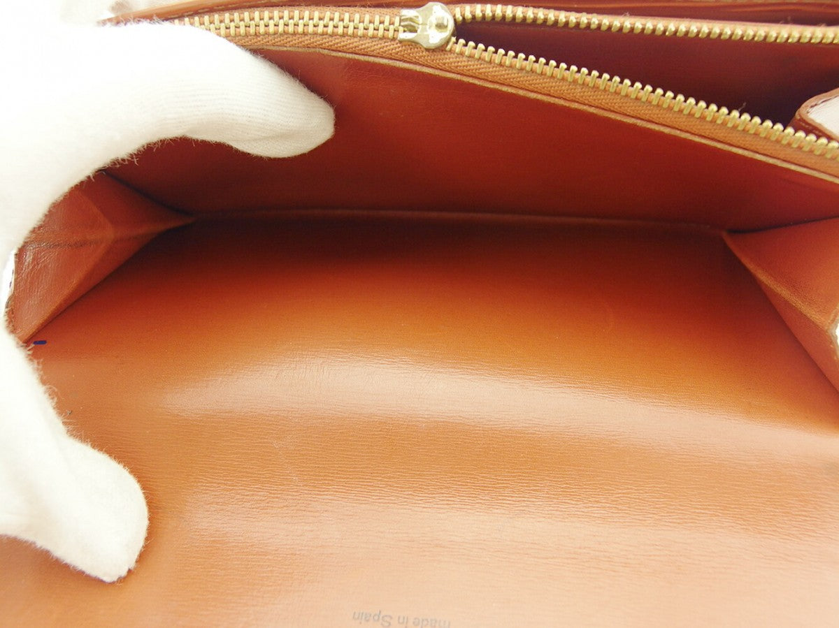 LOUIS VUITTON Long Wallet Purse light brown Pochette Porto Monécredi