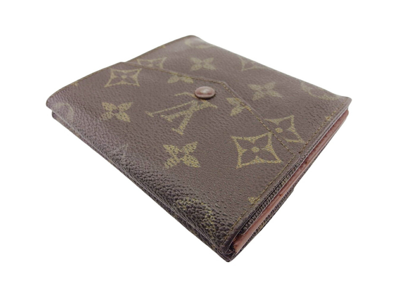 LOUIS VUITTON Bifold Wallet M61660 Brown light brown Portonebi (old type)