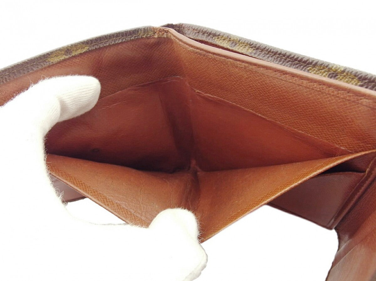 LOUIS VUITTON Bifold Wallet M61660 Brown light brown Portonebi (old type)