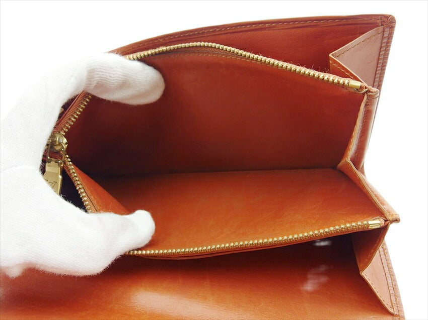LOUIS VUITTON Long Wallet Purse M61725 Kenya Brown Pochette Porto Monécredi