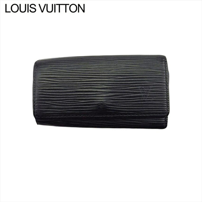 LOUIS VUITTON Key case Key holder M63822 Noir (Black) Multicles4