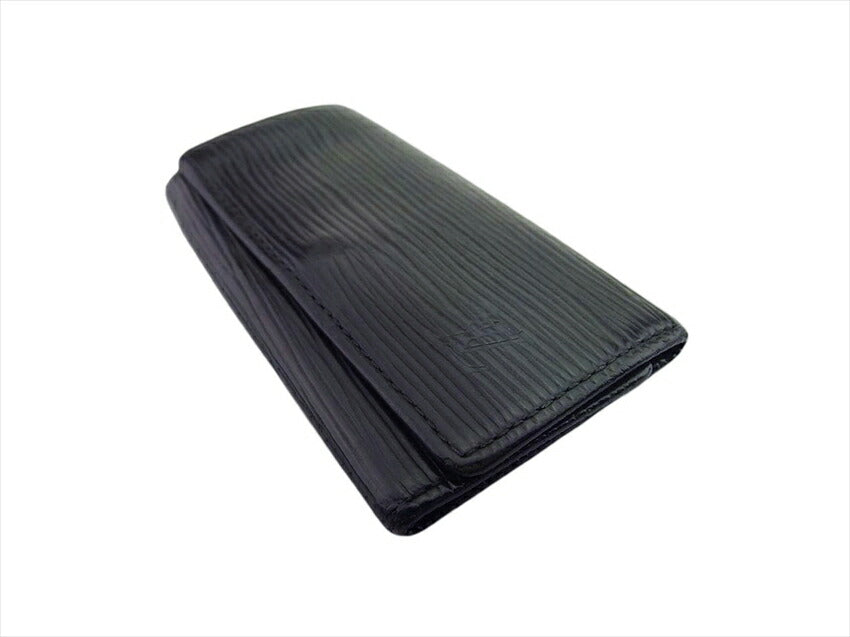 LOUIS VUITTON Key case Key holder M63822 Noir (Black) Multicles4