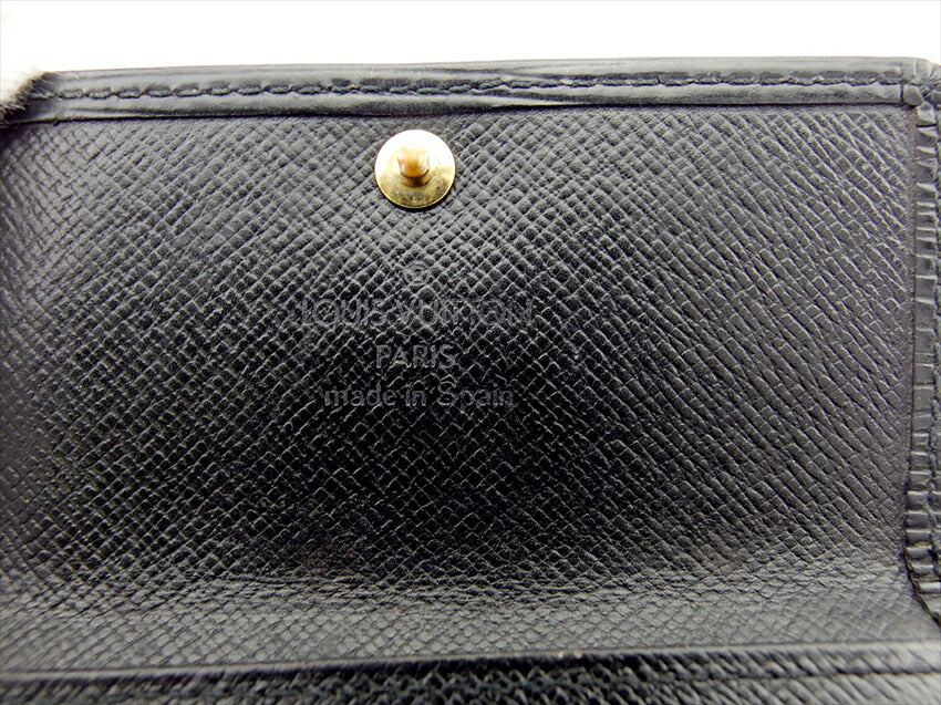 LOUIS VUITTON Key case Key holder M63822 Noir (Black) Multicles4
