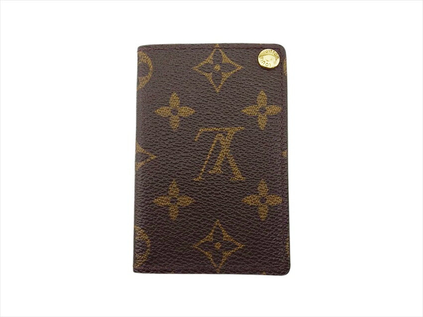LOUIS VUITTON Card Case M60937 Brown light brown /Porte Cartes Credit Pression