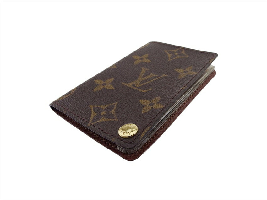 LOUIS VUITTON Card Case M60937 Brown light brown /Porte Cartes Credit Pression