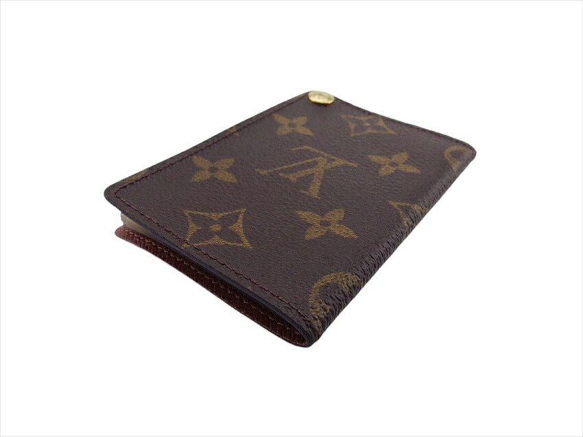 LOUIS VUITTON Card Case M60937 Brown light brown /Porte Cartes Credit Pression