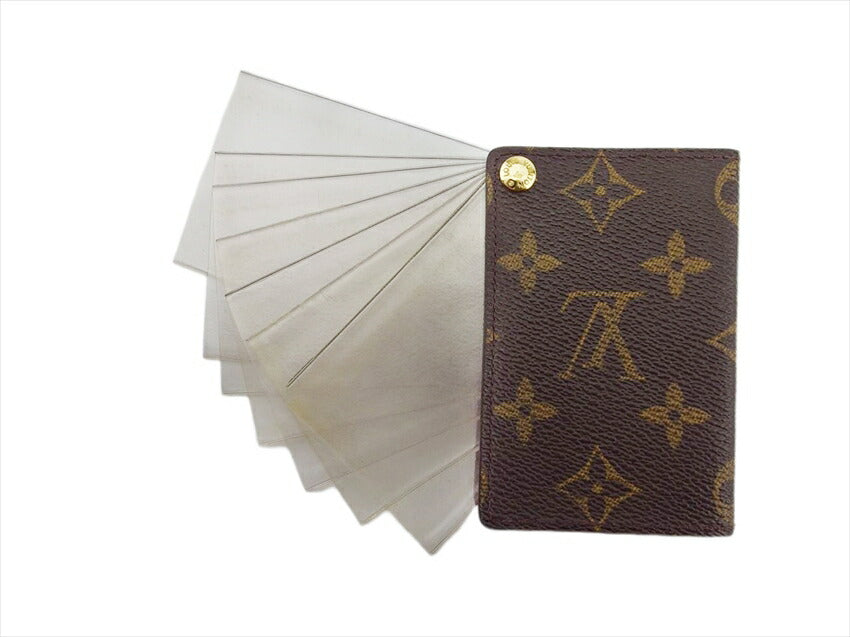 LOUIS VUITTON Card Case M60937 Brown light brown /Porte Cartes Credit Pression