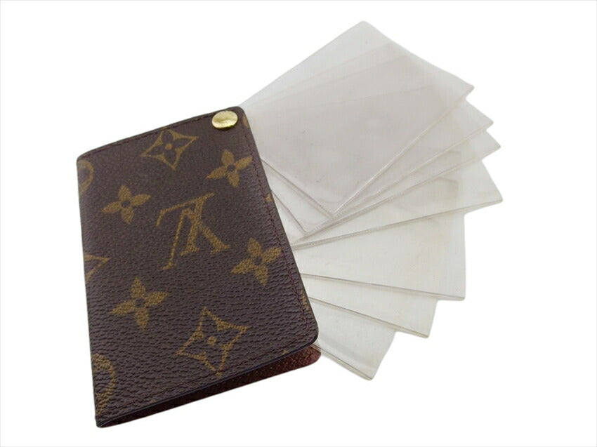LOUIS VUITTON Card Case M60937 Brown light brown /Porte Cartes Credit Pression