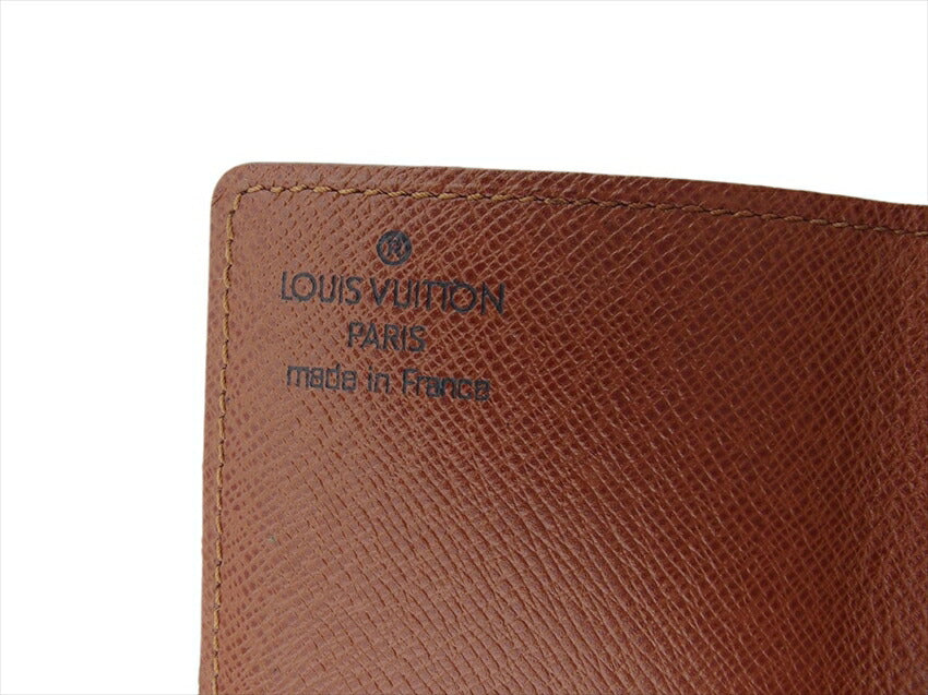 LOUIS VUITTON Card Case M60937 Brown light brown /Porte Cartes Credit Pression