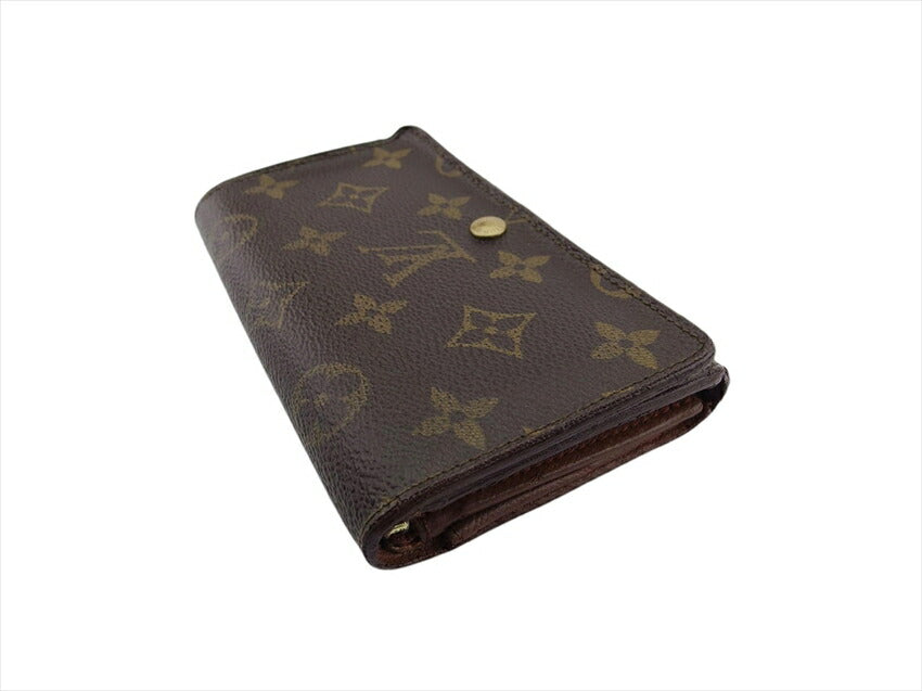 LOUIS VUITTON Long Wallet Purse M61736 Brown light brown Portomonet Bietrezole