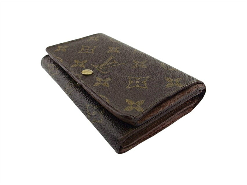 LOUIS VUITTON Long Wallet Purse M61736 Brown light brown Portomonet Bietrezole