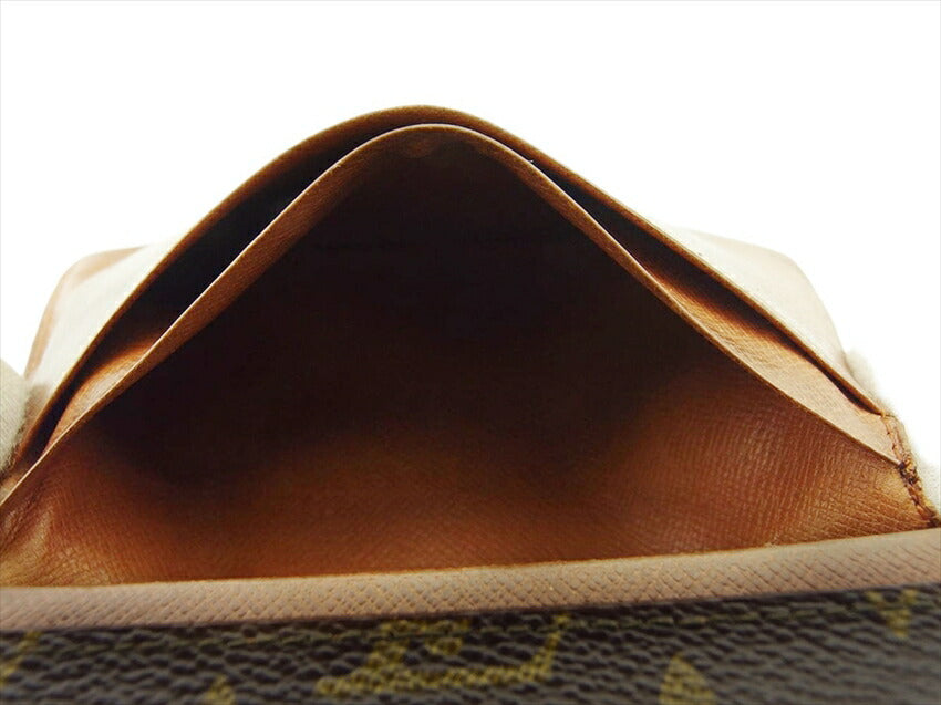LOUIS VUITTON Long Wallet Purse M61736 Brown light brown Portomonet Bietrezole