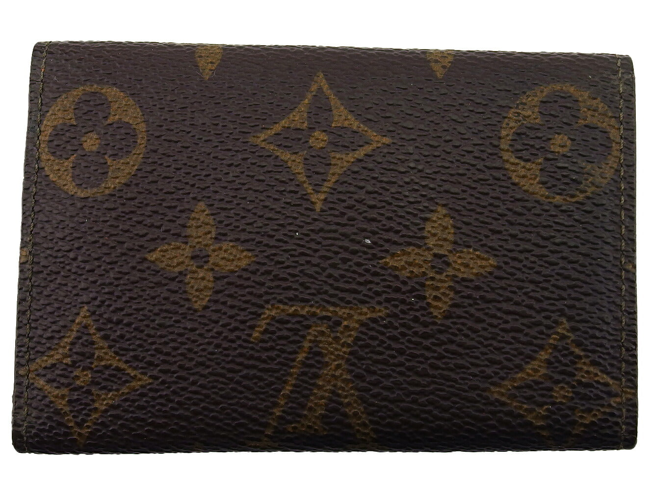 LOUIS VUITTON Key case Key holder M62630 Brown beige gold Multicles6