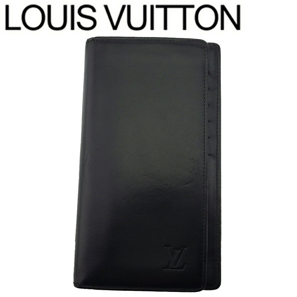 LOUIS VUITTON Bill Compartment M85401 black Porte Valeurs・12Cartes Crdit