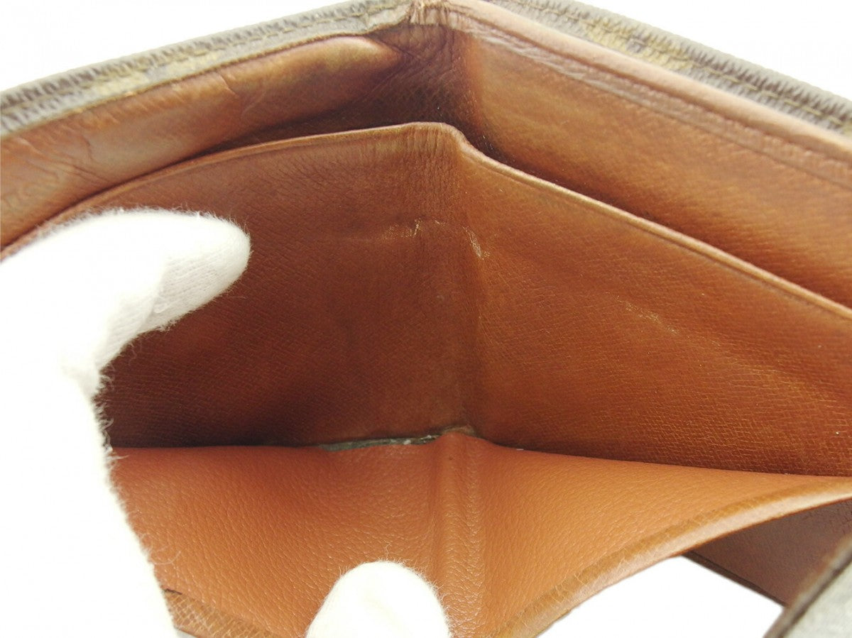 LOUIS VUITTON Bifold Wallet M61660 Brown beige Portonebi (old type)