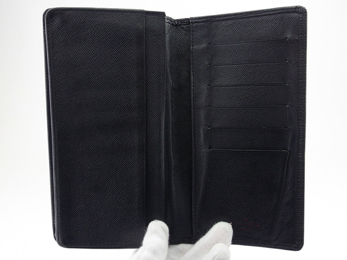 LOUIS VUITTON Bill Compartment M63212 black Porto Cartes Cridit Yen