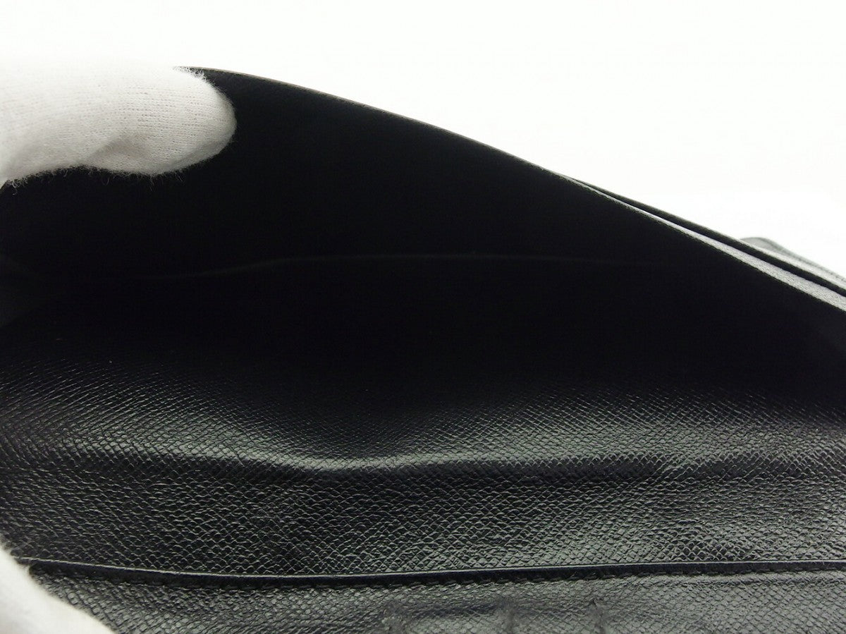 LOUIS VUITTON Bill Compartment M63212 black Porto Cartes Cridit Yen