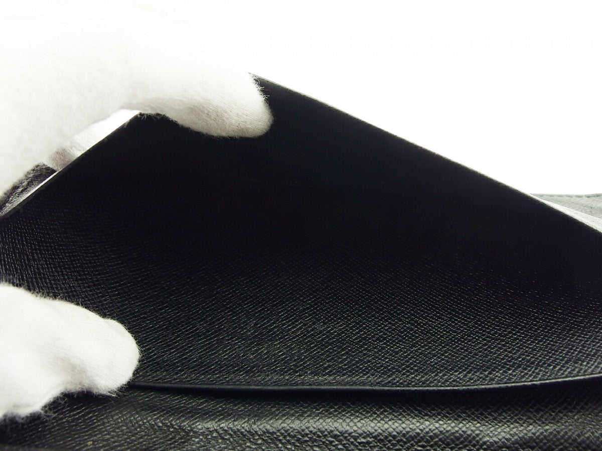 LOUIS VUITTON Bill Compartment M63212 black Porto Cartes Cridit Yen