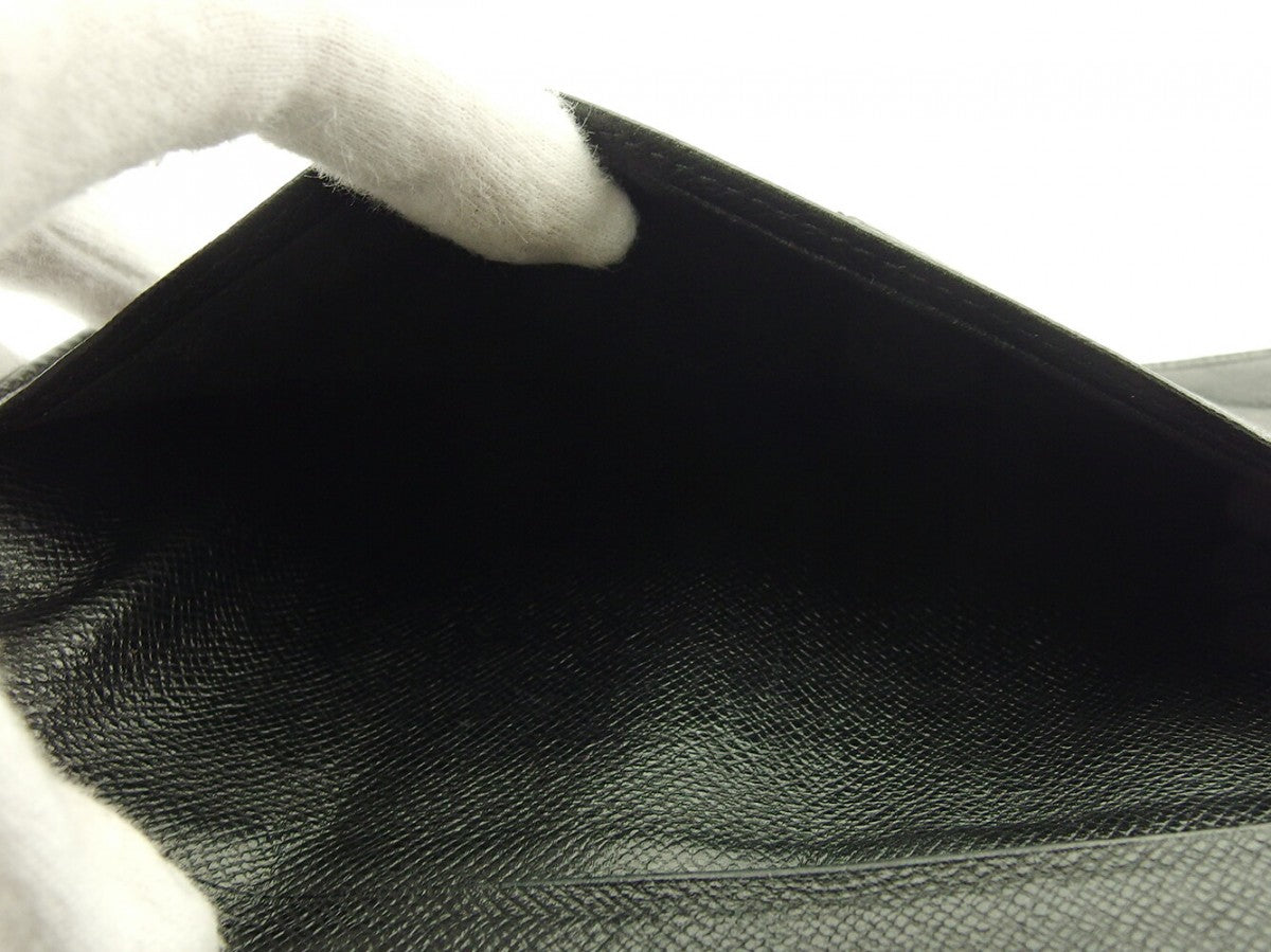 LOUIS VUITTON Bill Compartment M63212 black Porto Cartes Cridit Yen
