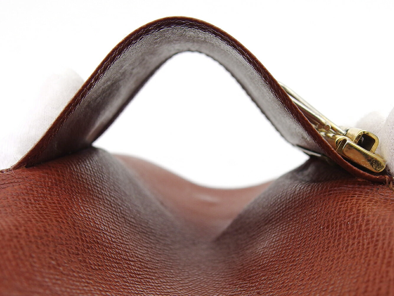 LOUIS VUITTON Key case Key holder M62630 Brown beige gold Multicles6