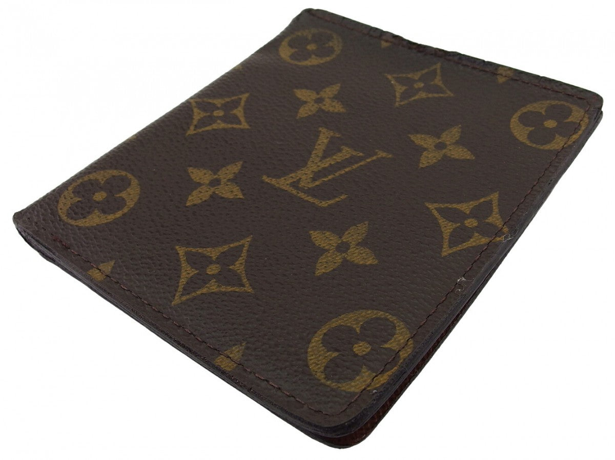LOUIS VUITTON Bill Compartment M60883 Brown beige Porte Billets10Cartes Crdit