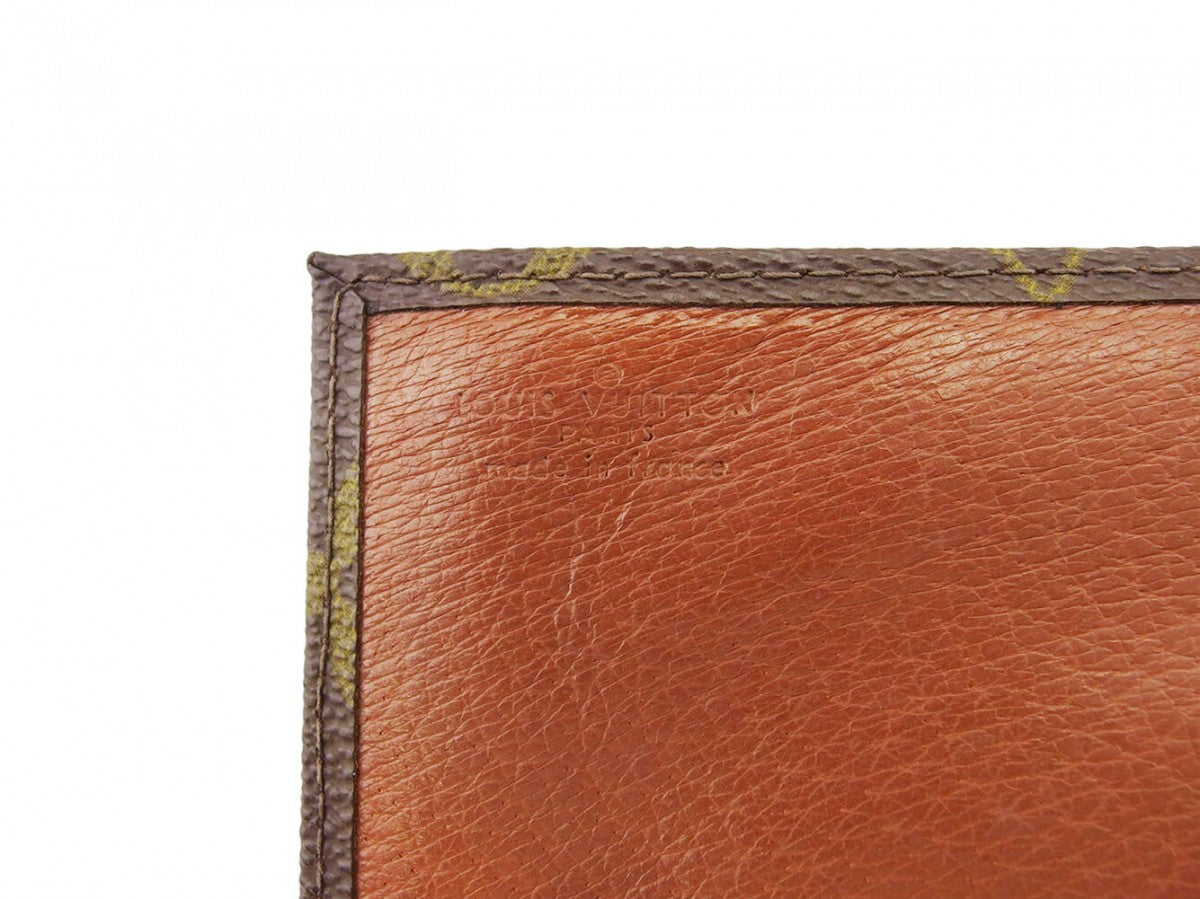 LOUIS VUITTON Bill Compartment Brown beige