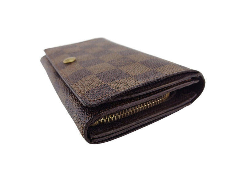 LOUIS VUITTON Long Wallet Purse N61730 Brown beige gold Portonebi Tresol
