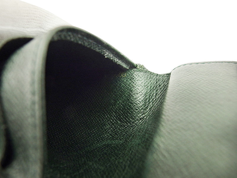 LOUIS VUITTON Bifold Wallet M30454 green Porte Billets3Cartes Crdit