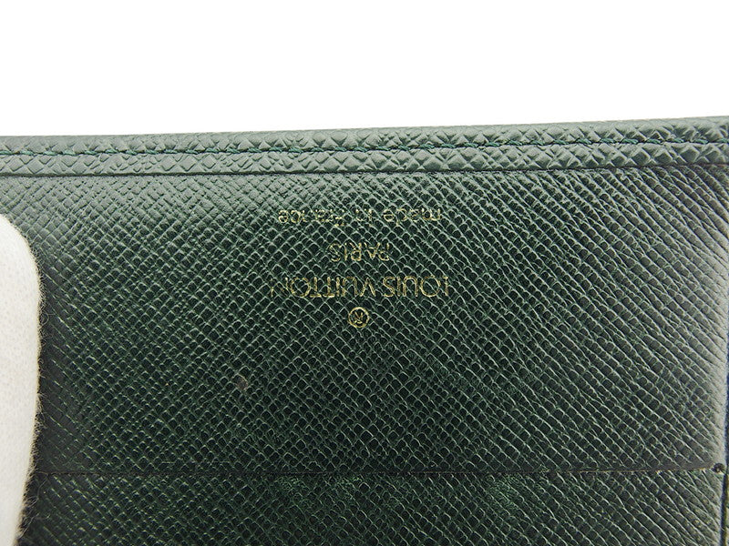 LOUIS VUITTON Bifold Wallet M30454 green Porte Billets3Cartes Crdit
