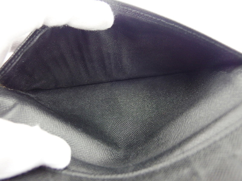 LOUIS VUITTON Bill Compartment M30402 black Porto 14 Cartes Crdit