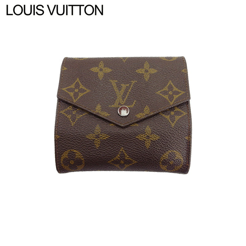 LOUIS VUITTON Bifold Wallet M61660 Brown beige Portonebi (old type)