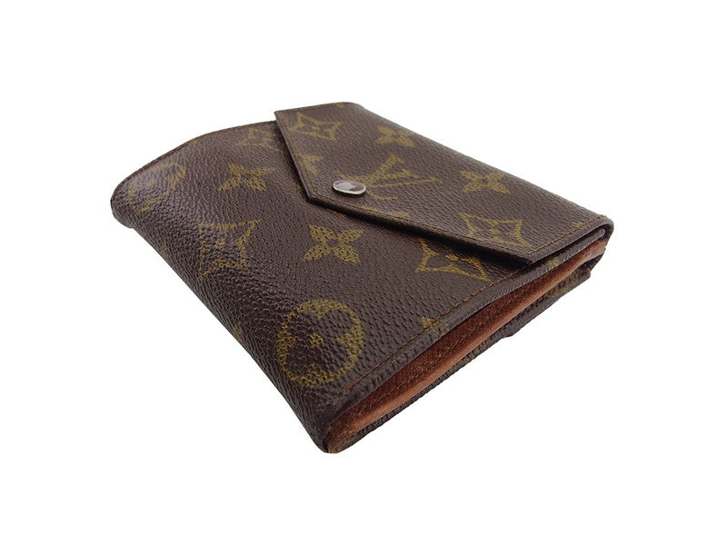LOUIS VUITTON Bifold Wallet M61660 Brown beige Portonebi (old type)