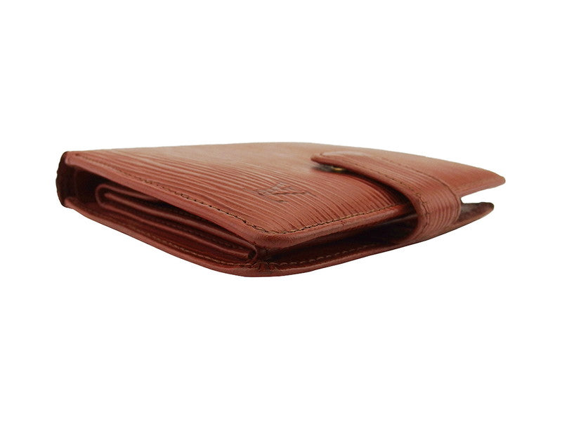 LOUIS VUITTON Bifold Wallet M63553 Brown Porte Billets Compact