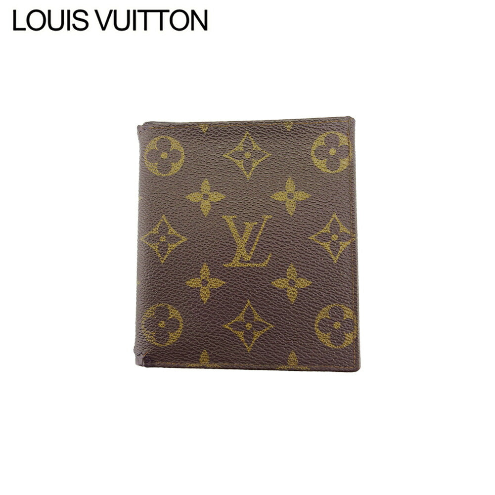 LOUIS VUITTON Bill Compartment M60883 Brown beige Porte Billets10Cartes Credit (old type)