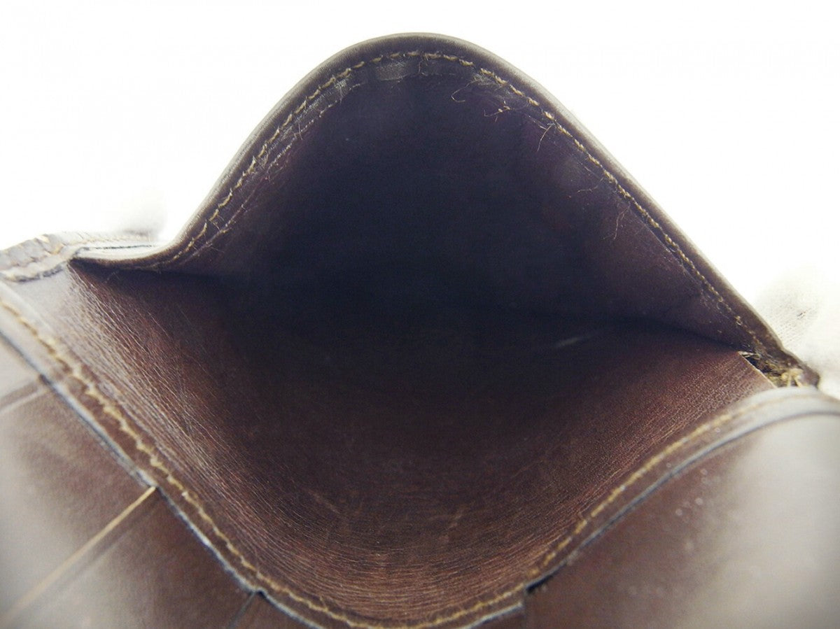 LOUIS VUITTON Bill Compartment M60883 Brown beige Porte Billets10Cartes Credit (old type)