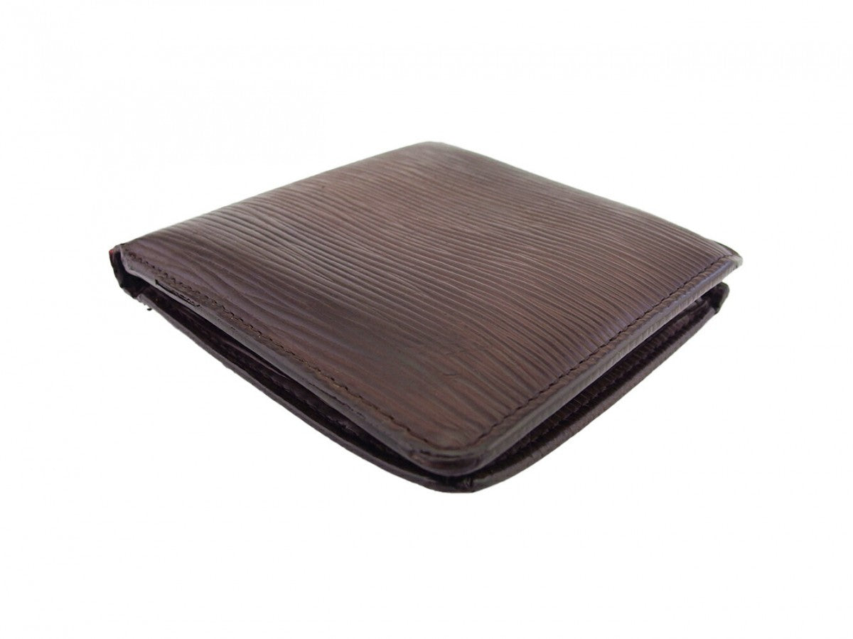 LOUIS VUITTON Bifold Wallet M6354D Brown Porte Billets Cartes Crdit Monet