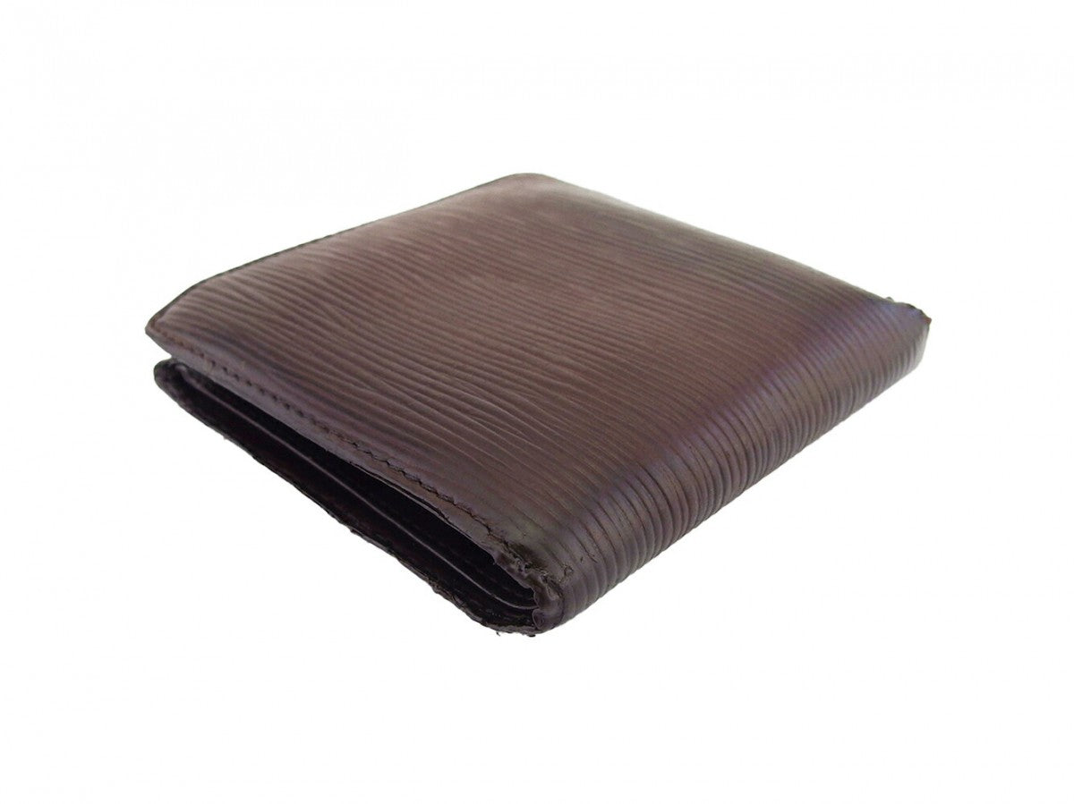 LOUIS VUITTON Bifold Wallet M6354D Brown Porte Billets Cartes Crdit Monet