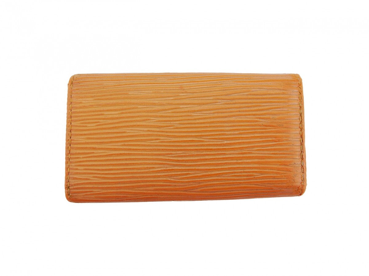 LOUIS VUITTON Key case Key holder Mandarin Gold