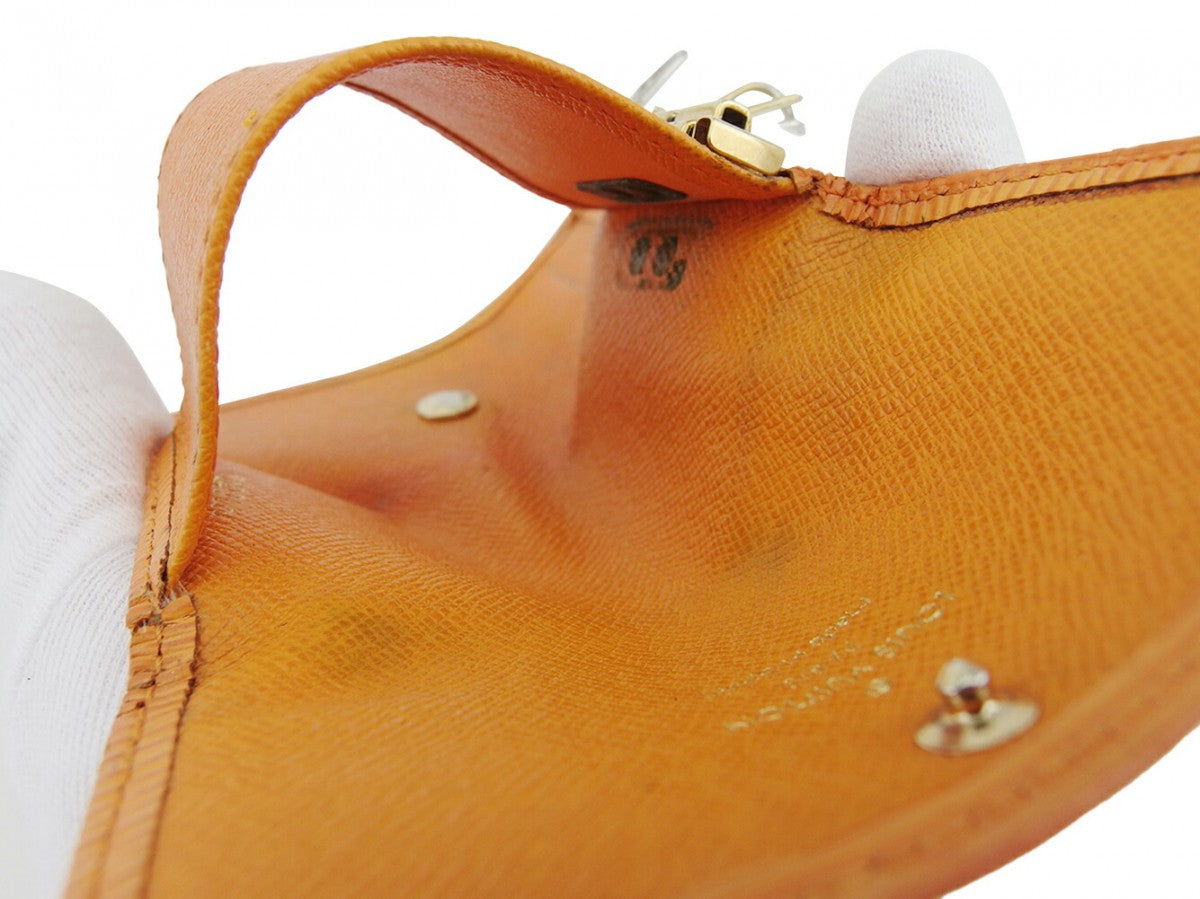 LOUIS VUITTON Key case Key holder Mandarin Gold