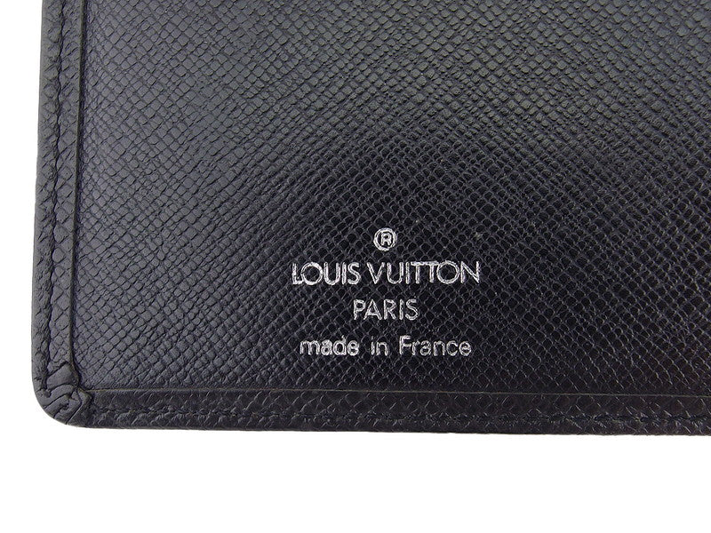 LOUIS VUITTON Bill Compartment M30402 black Porto 14 Cartes Crdit
